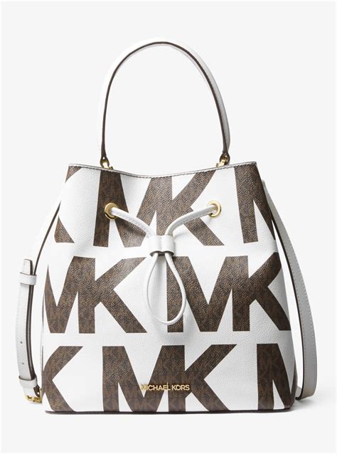 michael kors suri large graphic logo shoulder bag|MICHAEL KORS Suri Large Graphic Logo Shoulder bag .